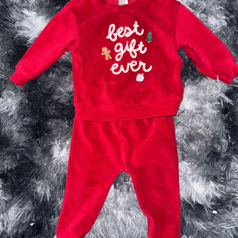 Baby Carter's 2-pc. Best Gift Ever Sweater & Pant Set